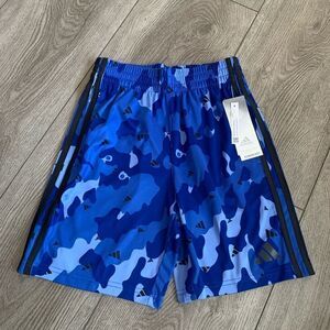 Adidas boys royal blue shorts